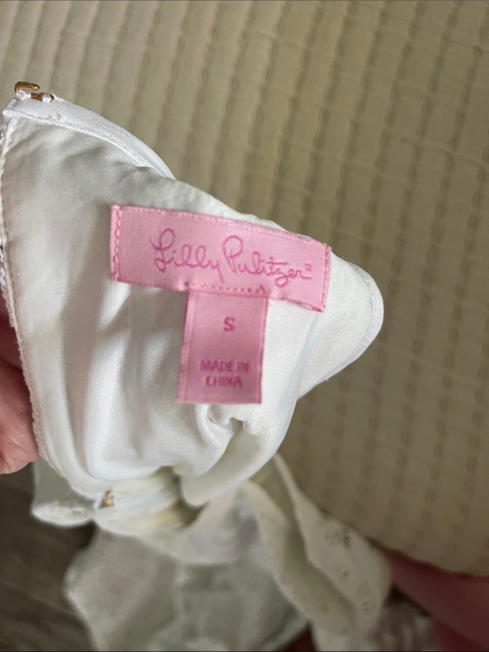 Lilly Pulitzer White Lace Halter Maxi Dress - Picture 6 of 6